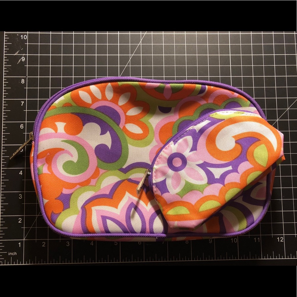 Set of 2 Clinique makeup bags